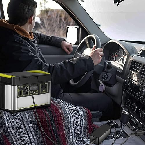 Miniatura 2 de HKY Cable de carga para coche compatible con Goal Zero Yeti 200X400150500X1000X1500X3000X6000X 1250 1400 3000 y Sherpa 50100100AC estación de