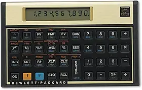 CALCULADORA FINANCEIRA 12C GOLD 120 FUNÇÕES RPN E ALG (IMP)
