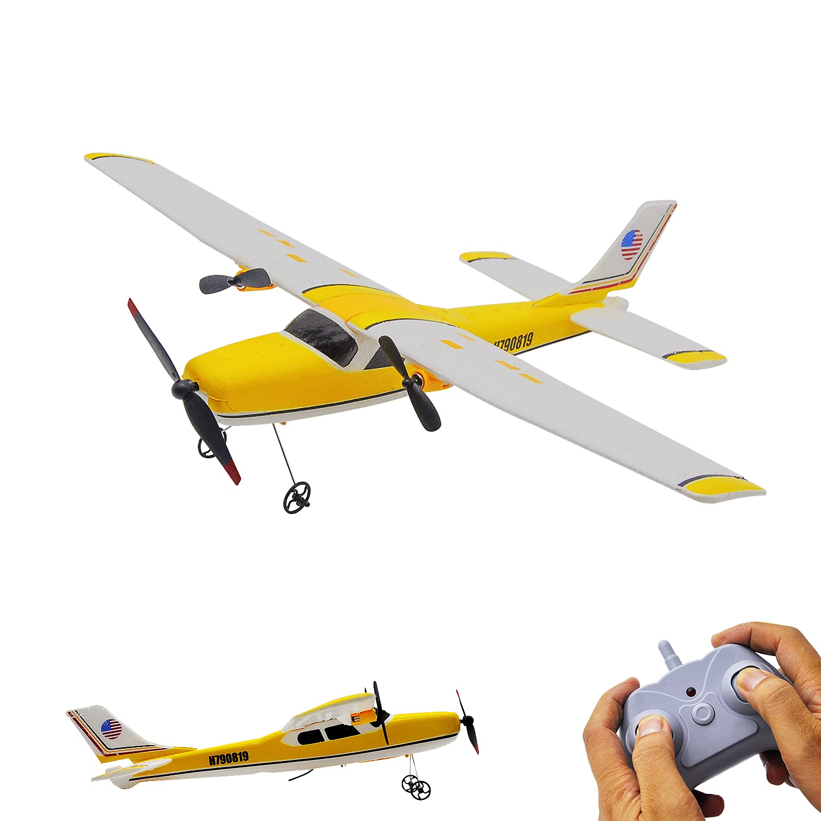 Buy iHobby RC Plane Remote Control Airplane, 2 Ch RC Plane Ready to Fly