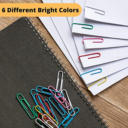 Mr. Pen- Colored Paper Clips, 450 Pack, Paper Clips Assorted Sizes, Paper Clips, Clip, Paperclips, Paper Clip, Paper Clips Assorted Colors, Large Paper Clips, Clips For Paperwork, Small Paper Clips #TOP3