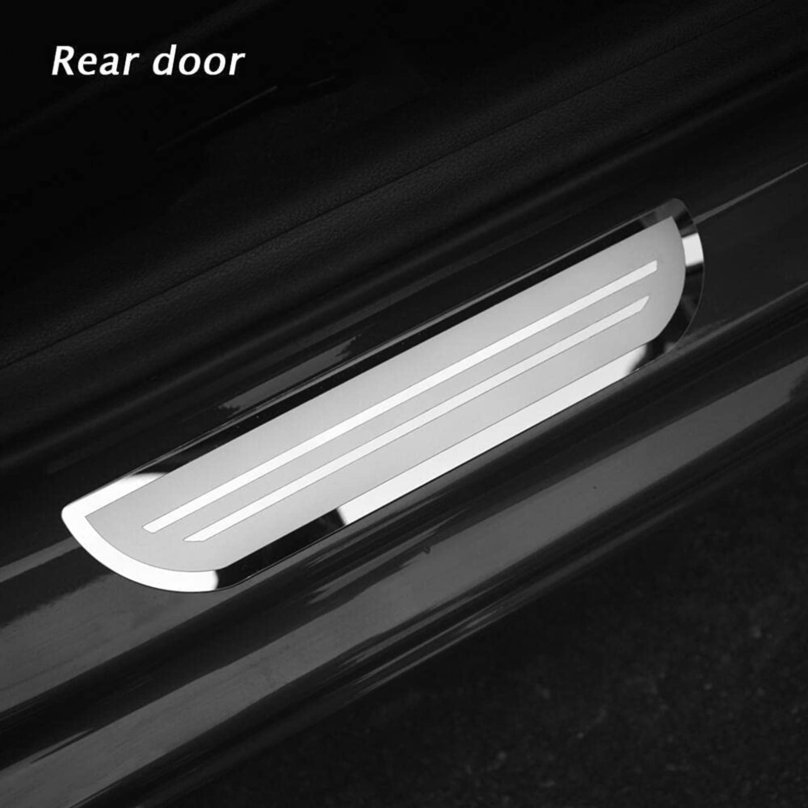 Battitacco In Acciaio Inox Per Renault Arkana | Protezione Anti-Graffio Soglia Portiera - Foto 11