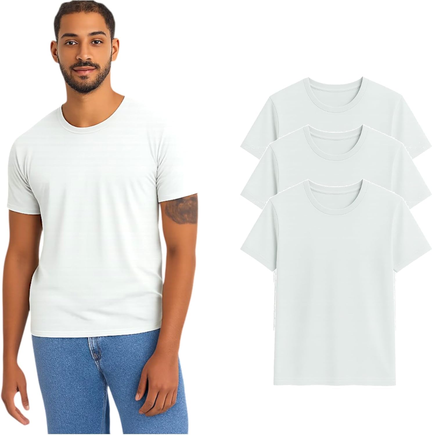 Light Grey - 3 Pack