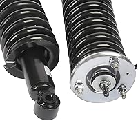 Vista 4 de ECCPP Amortiguador de resorte completo para Nissan Frontier 2005-2014, par delantero y trasero, juego de 4