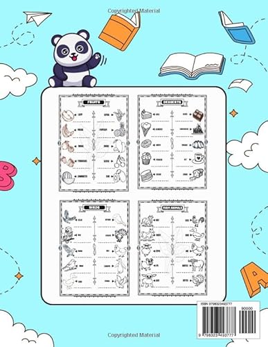 Zero to Hero Word Scramble Book for Kids Ages 4-8: Boost Your Kid's IQ, Vocabulary, and Spelling Sk