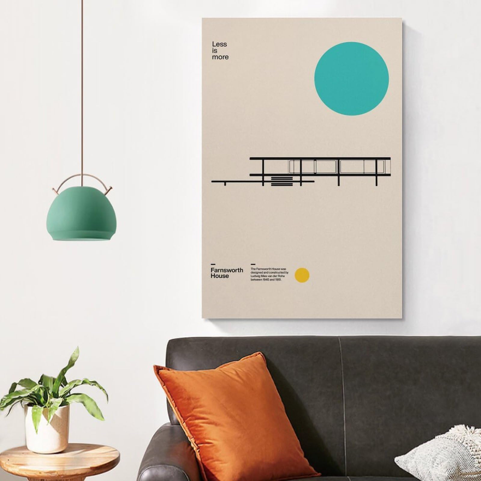 額装済/Pacello 12/ミース ファン デル ローエ/ポスター/インテリア 額装済/Pacello 12/ミース ファン デル ローエ/ポスター/インテリア