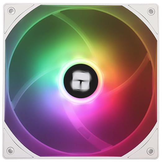 Thermalright 140mm ARGB CPU Cooler Fan, 4pin PWM, Silent, 1500RPM, 140x140x25mm, Desktop, Laptop