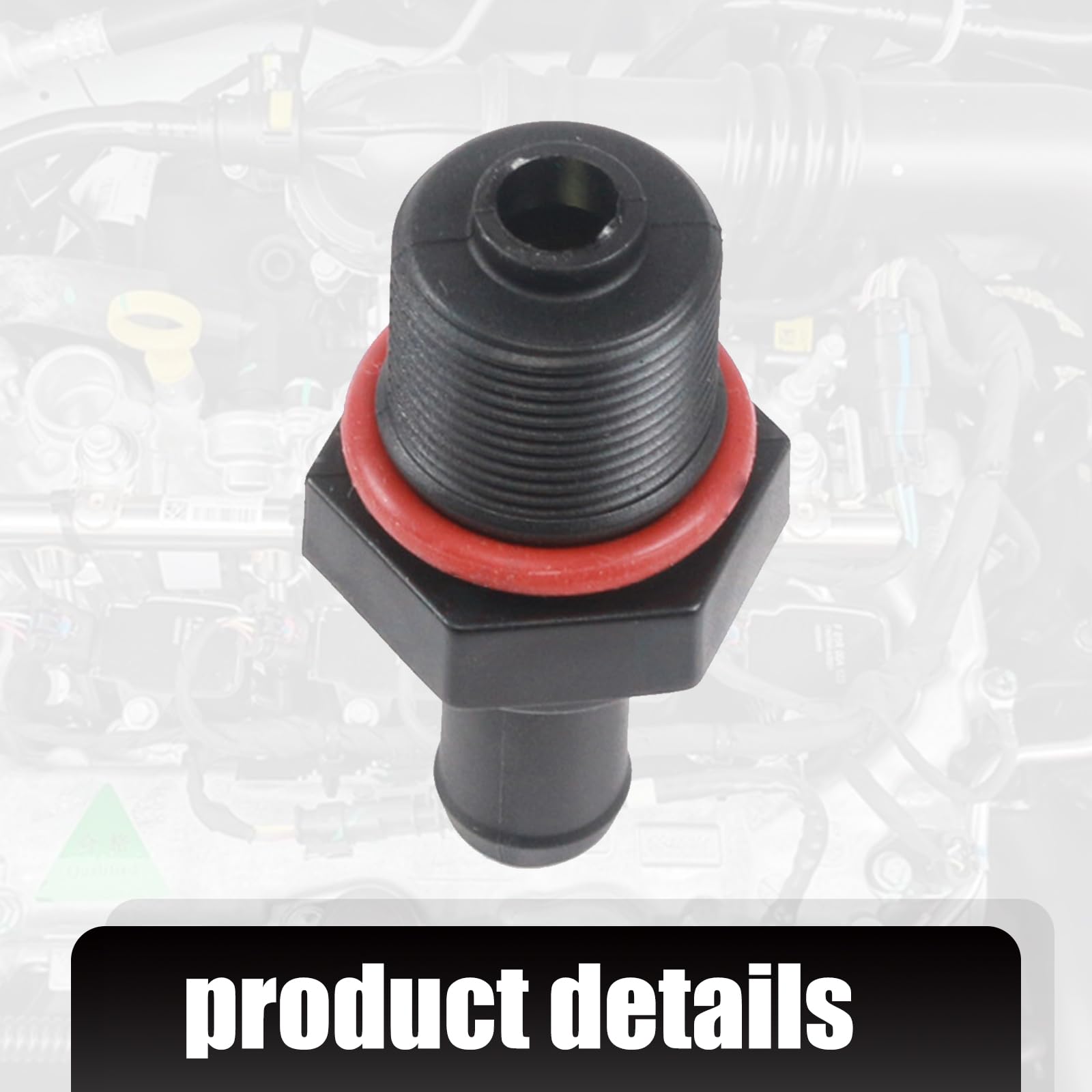 Leediga 1 PC Car Positive Crankcase Ventilation Control Valve, One-way - View #5