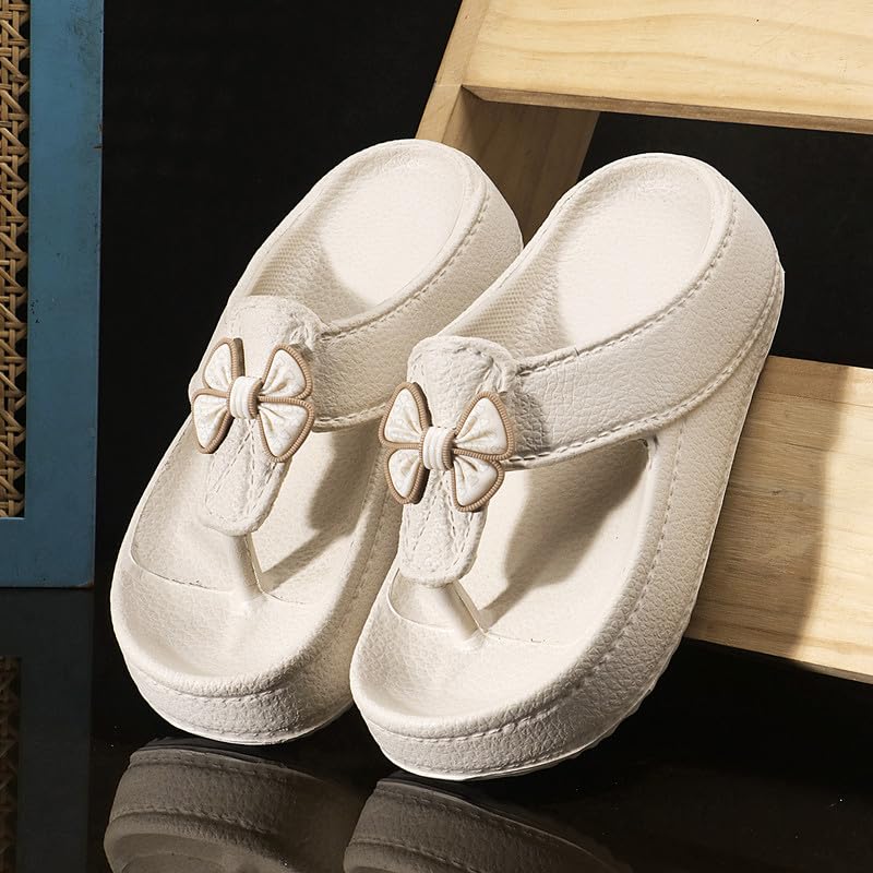 Image of Richmen Women Summer Flip Flop Slippers Casual Pillow EVA Anti-Slip Sole Slide Slipper Indoor Bedroom Sandals for Women's & Girls