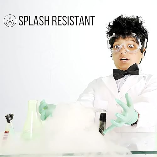 Miniatura 5 de Gafas de seguridad protectoras ajustables, antiniebla, protección contra gafas, lentes resistentes a los arañazos, ideales para seguridad en el