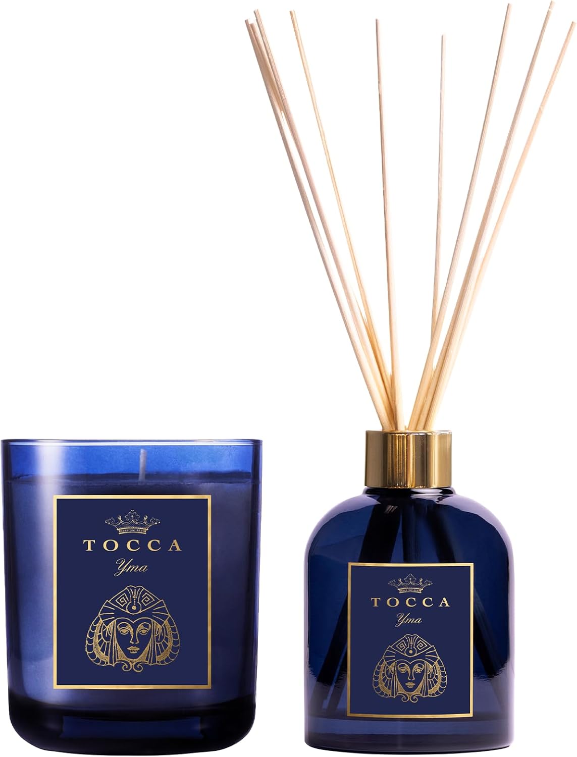 TOCCA Yma Candle (10oz) + Reed Diffuser (6oz) - Guava & Red Currant Scented