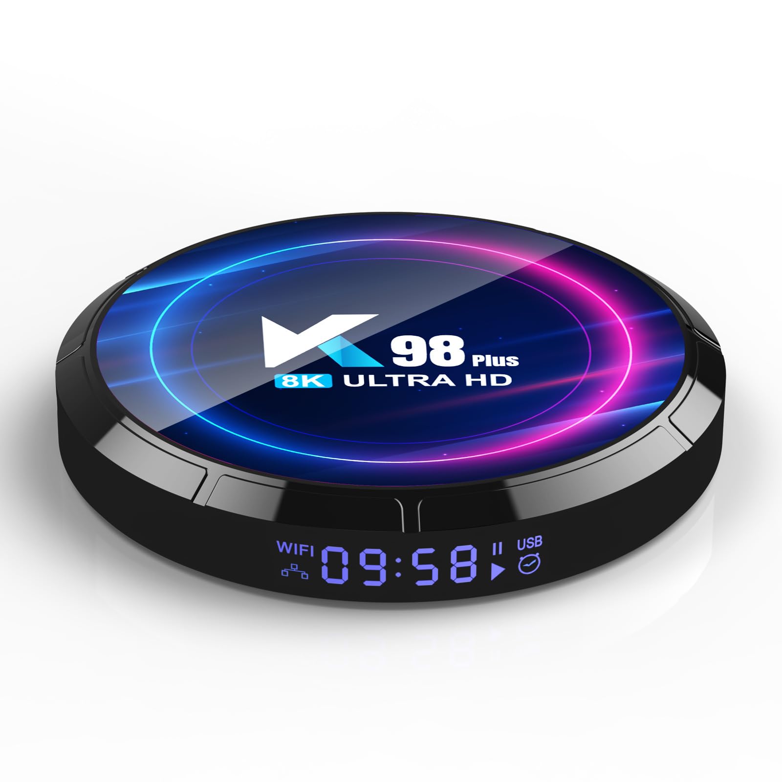 CHROX Android TV Box 13.0, Smart TV Box 4GB RAM 64GB ROM RK3528 Quad-Core 64Bit Cortex-A53 GPU Mali-450, Soporte 3D 4K/8K Ultra HD WiFi 2.4G/5G BT5.0 Decodificador,2gb+16gb