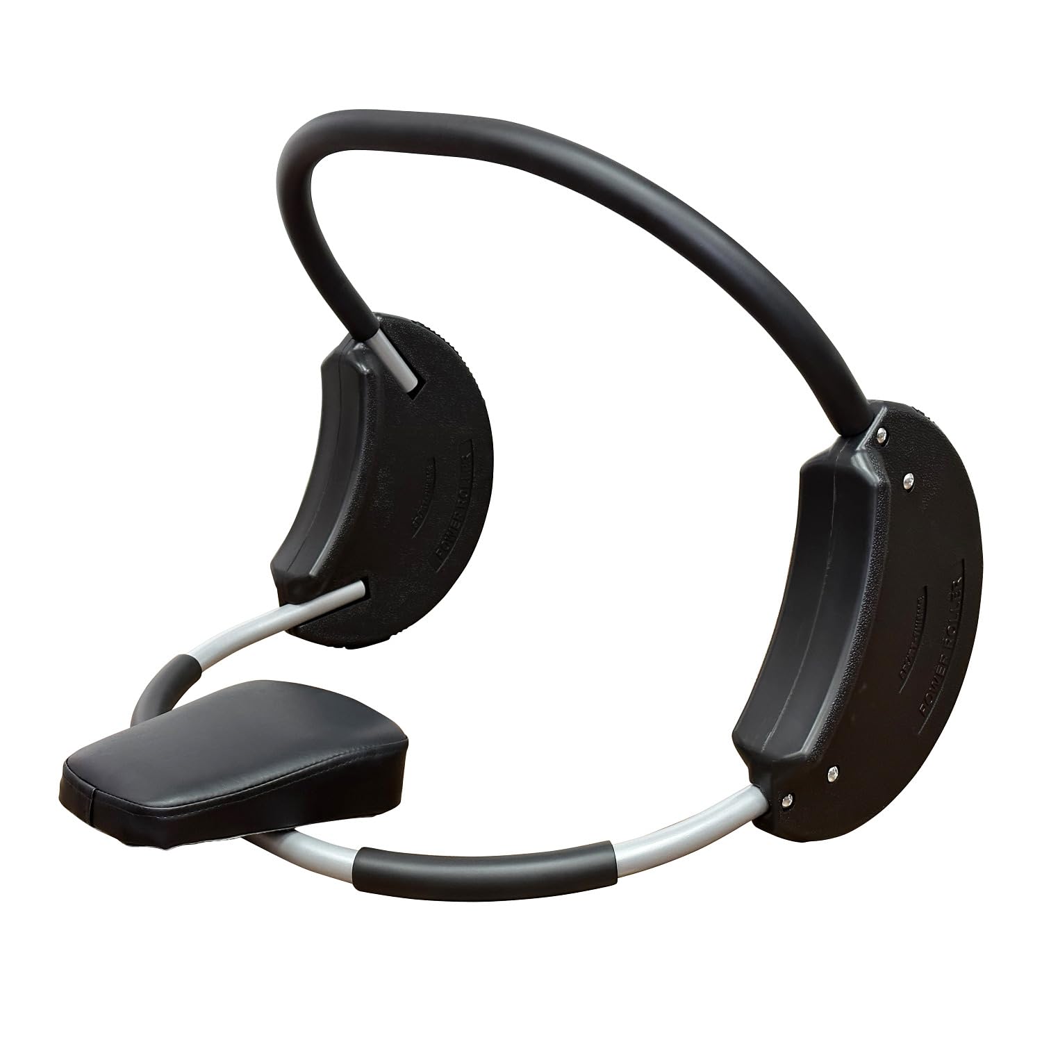 Sport-Thieme Bauchtrainer Power Ab Roller | Trainiert effektiv die Bauchmuskeln | Ergonomisch geformte Bügel | Verstellbares Kopfpolster | Kopfpolster aus Schaumstoff | 70x62x60 cm