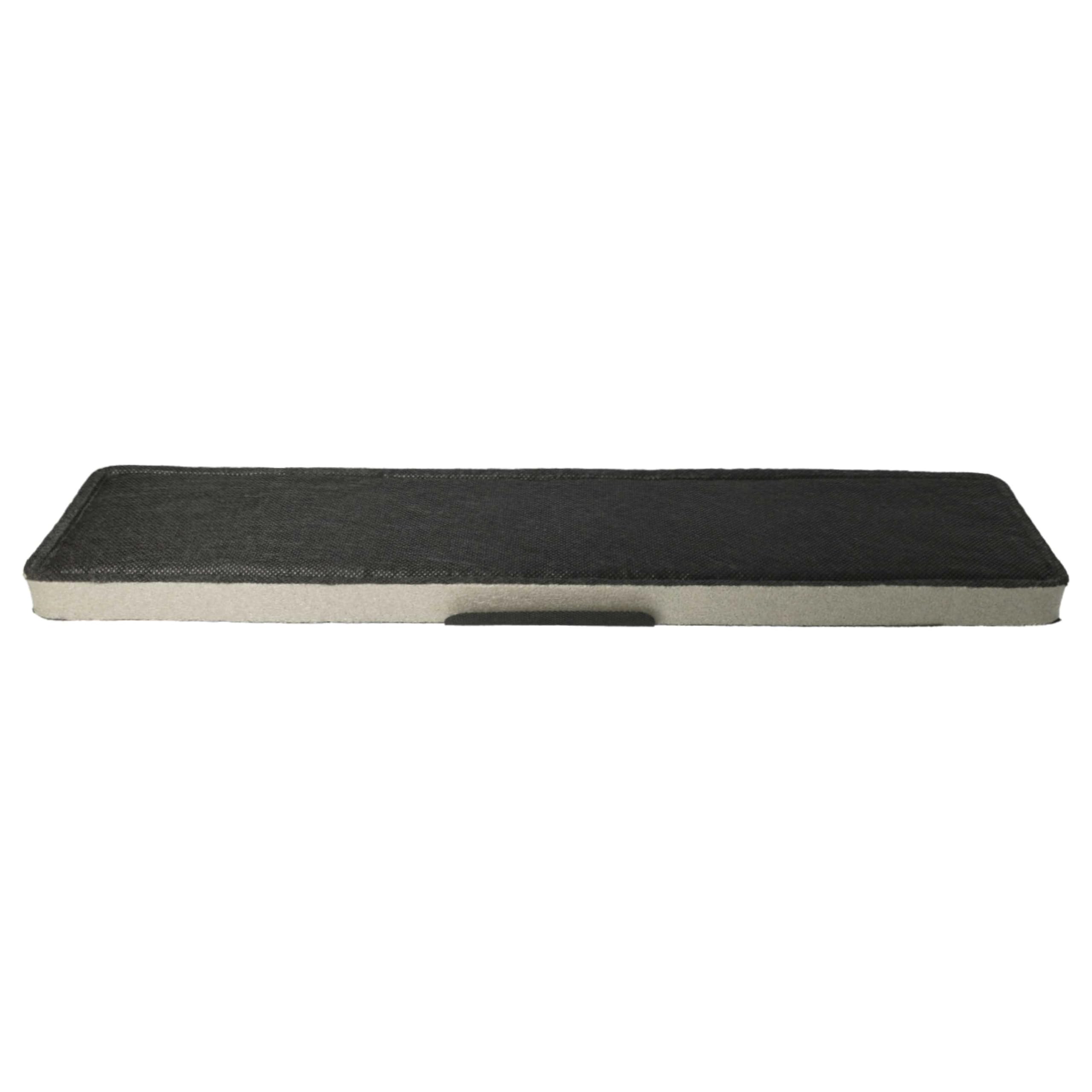 vhbw 2x filtro a carboni attivi compatibile con Miele AURA EDITION 6000 / OBSW cappe aspiranti - 43 x 10 x 2 cm