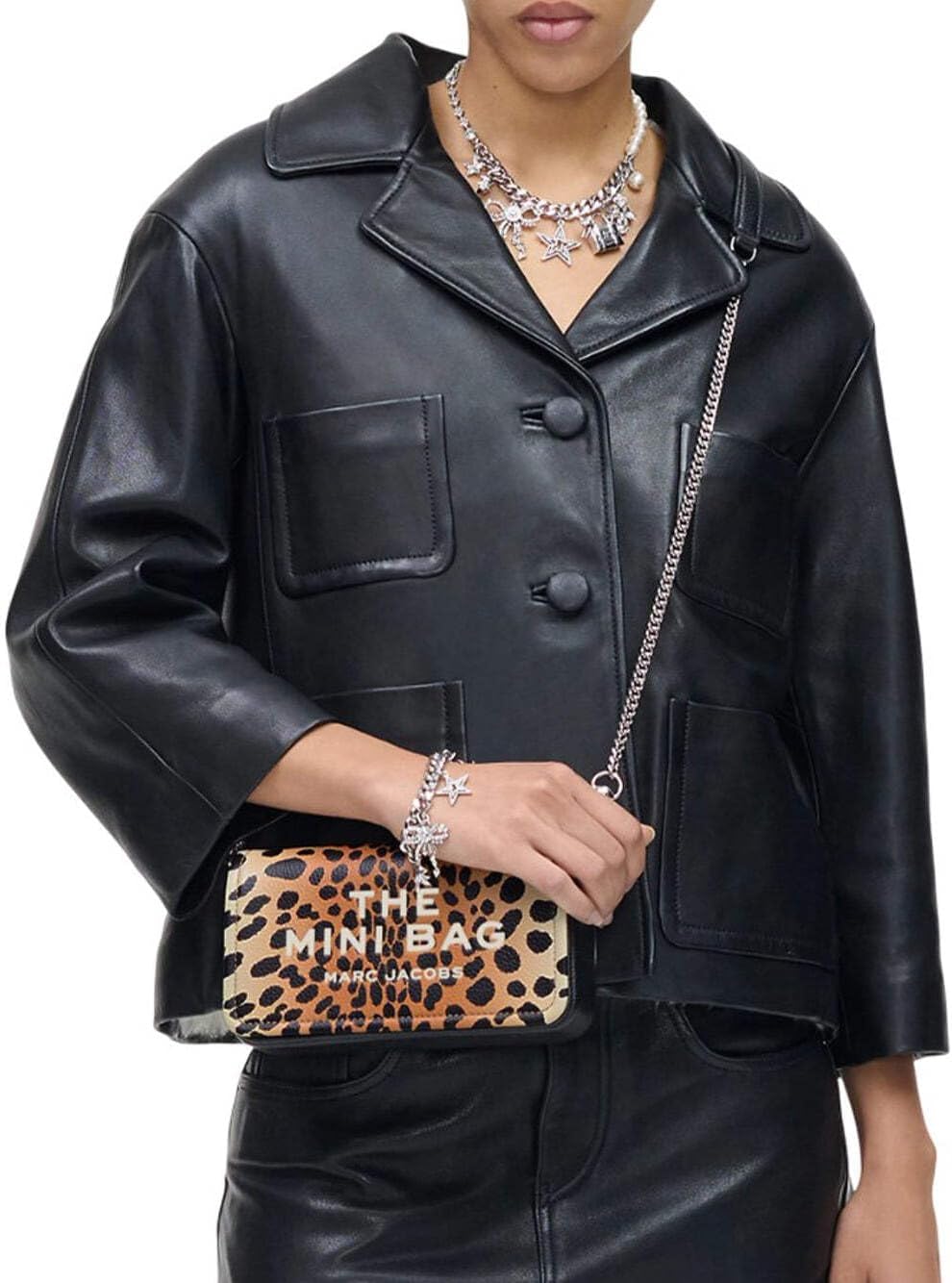 Marc Jacobs Womens The Leather Mini Bag - Image 2