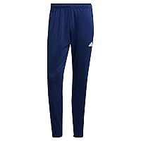 adidas Uomo Train Essentials 3-Stripes Training Pants, Dark Blue/White