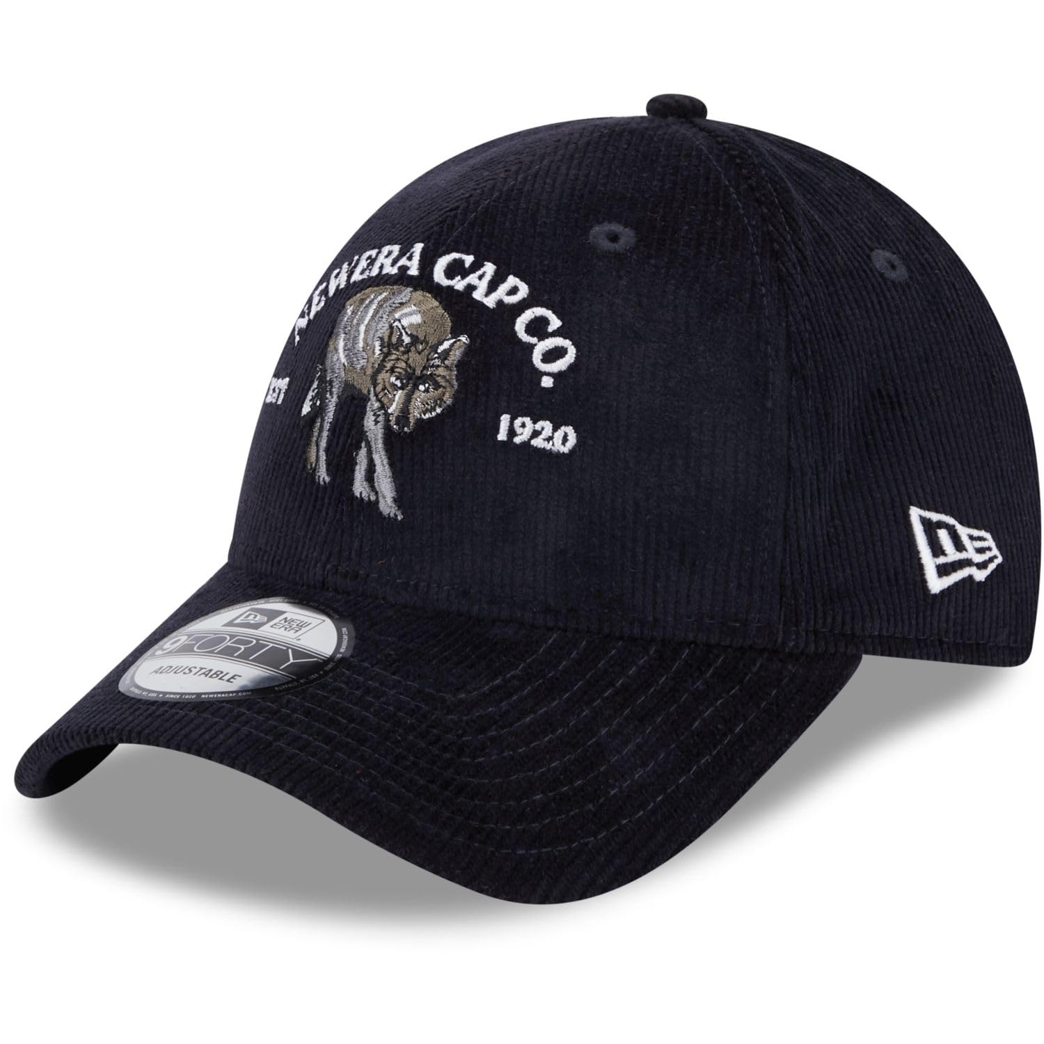 New Era9FORTY Wolf Baseball Cap - NE Cord - Navy Blue