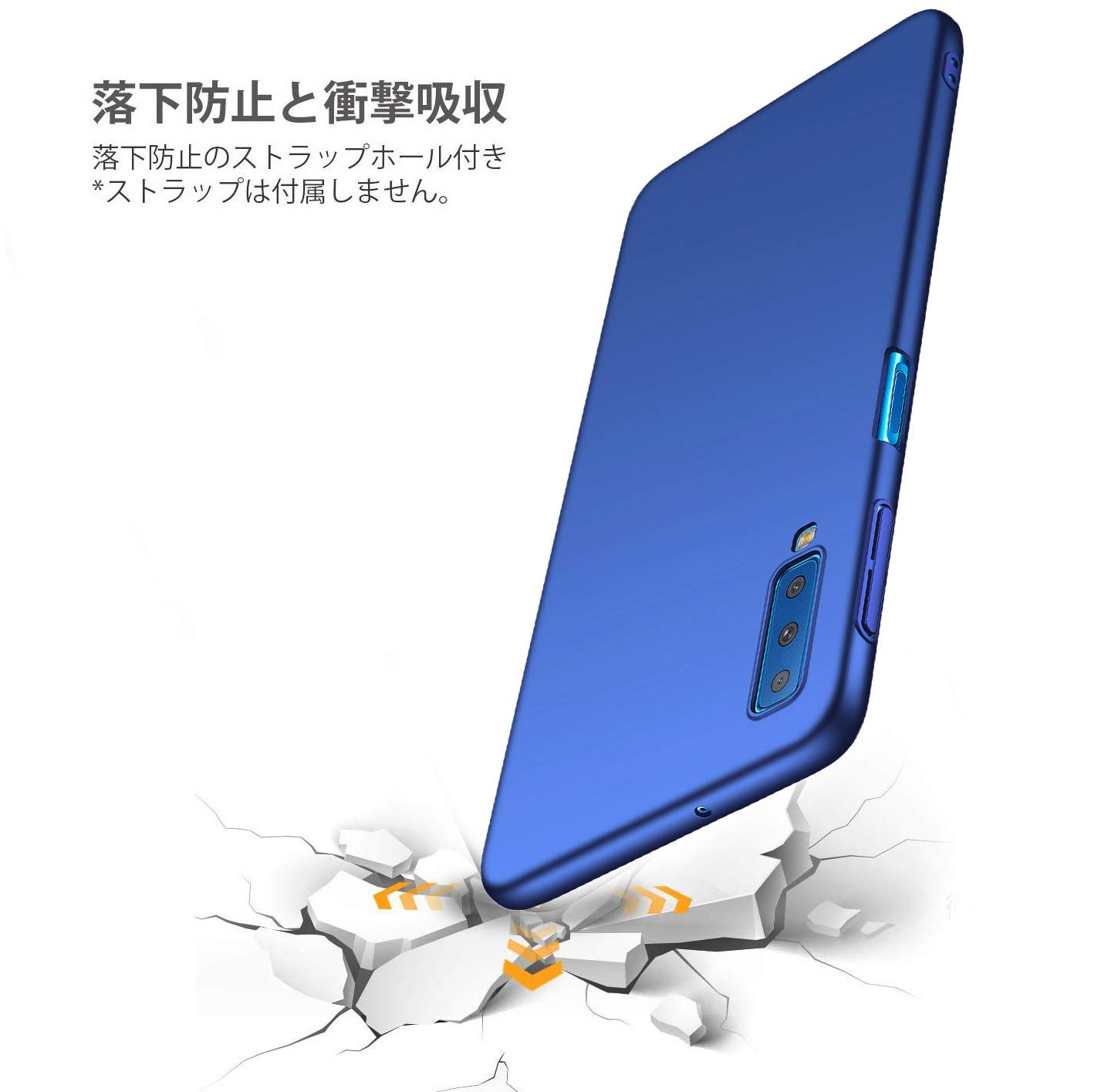 Amazon.co.jp: For Galaxy A7 ケース 【LASTE】軽量 スリム 耐久性 