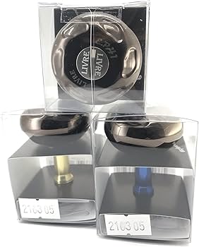 Amazon | 【リブレ/LIVRE】EP41 ハンドルノブ ブラウン（IP）／チタン