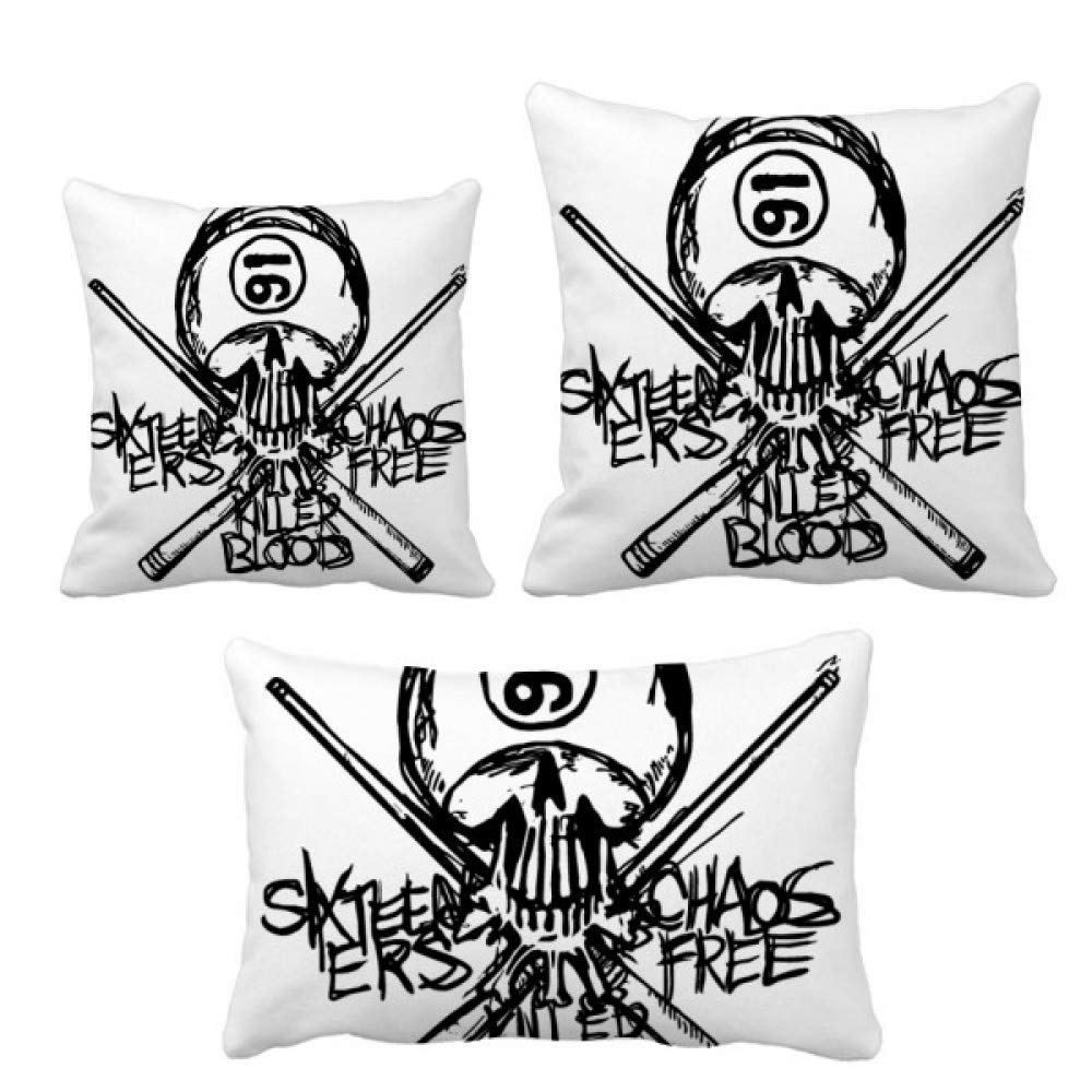 Coussin de salon Ninja Black Skeleton Sword pour canapé