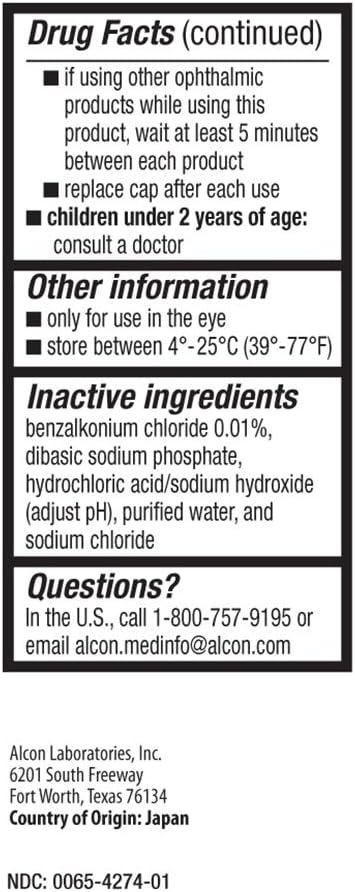 70% Off Everything ALCON Pataday Twice Daily Relief, 0.17 Fl Oz