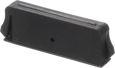 Black Polypropylene Snap-in Magnetic Cabinet Catch