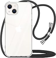 Vista 11 de YESPURE para Google Pixel 6a Funda con Correa Ajustable para Cuello, Hombro y Cruzada Transparente Funda Móvil Duradera, Suave y delgada de Ajuste