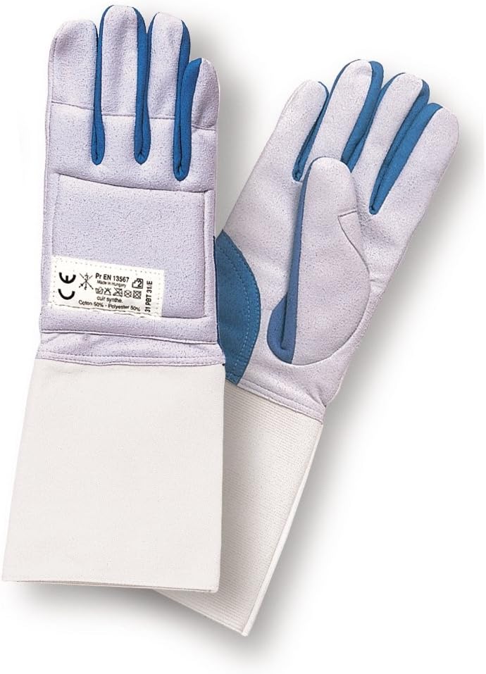 RF PBT Fencing Washable Glove Blue/Grey