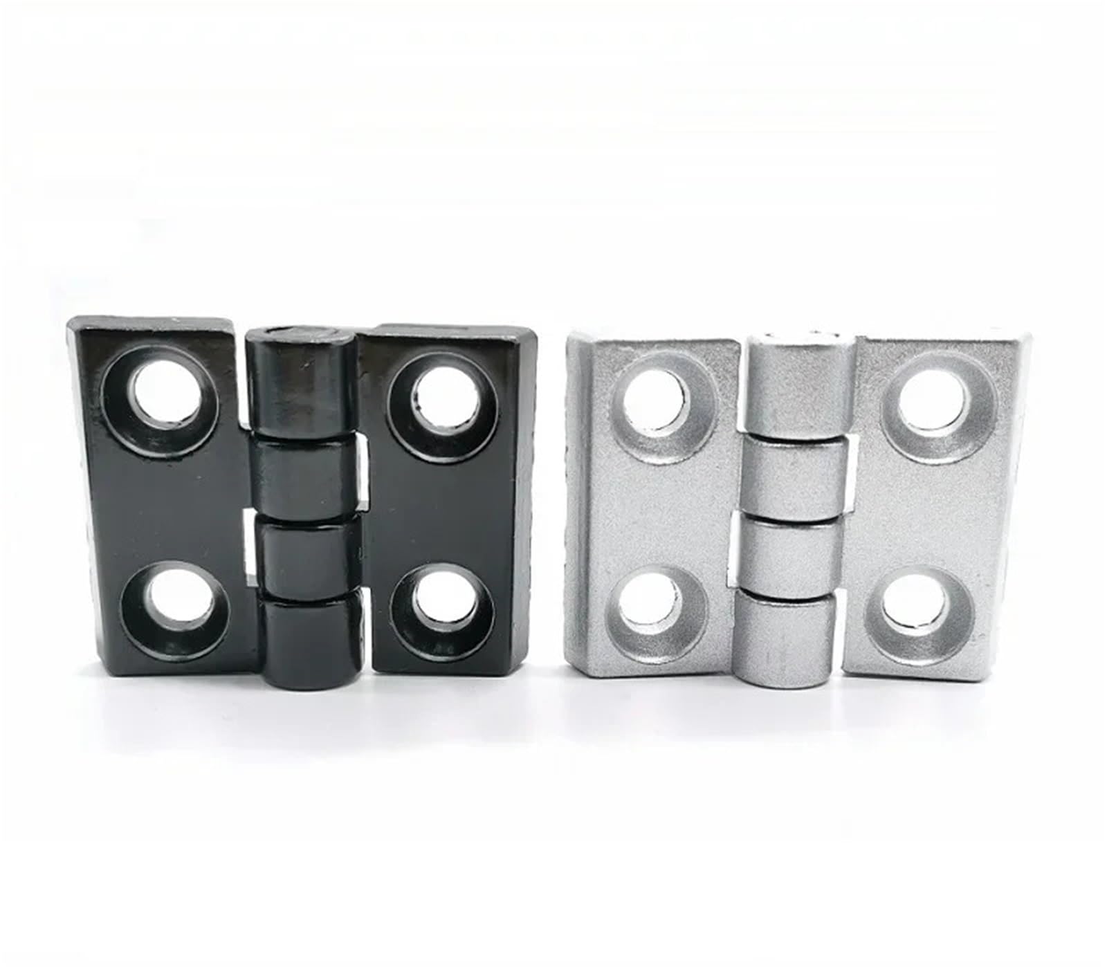 COSZWQDP 2020 3030 4040 Aluminum Profile Accessory Zinc Alloy Hinge for Extrusion 1Pcs(2020 sliver)