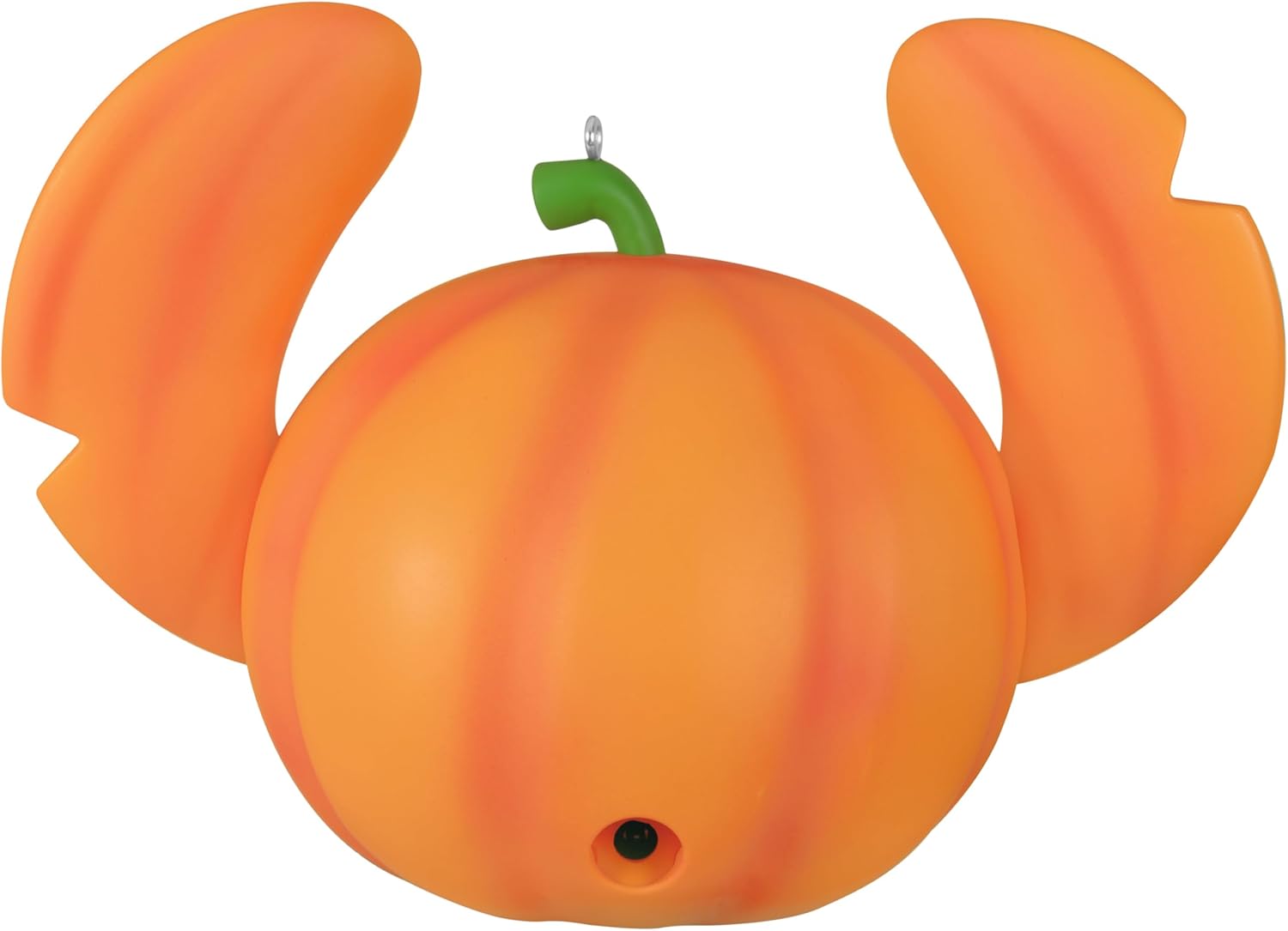 Hallmark Keepsake Halloween Ornament, Disney Lilo & Stitch Spooky Stitch Jack-o'-Lantern with Light, Gifts for Disney Fans