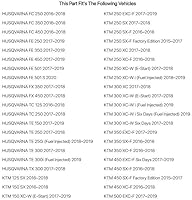 Vista 3 de Acerbis X-Grip Protectores de cuadro 16 KTM naranja/negro para KTM 250 SX-F 2016-2018