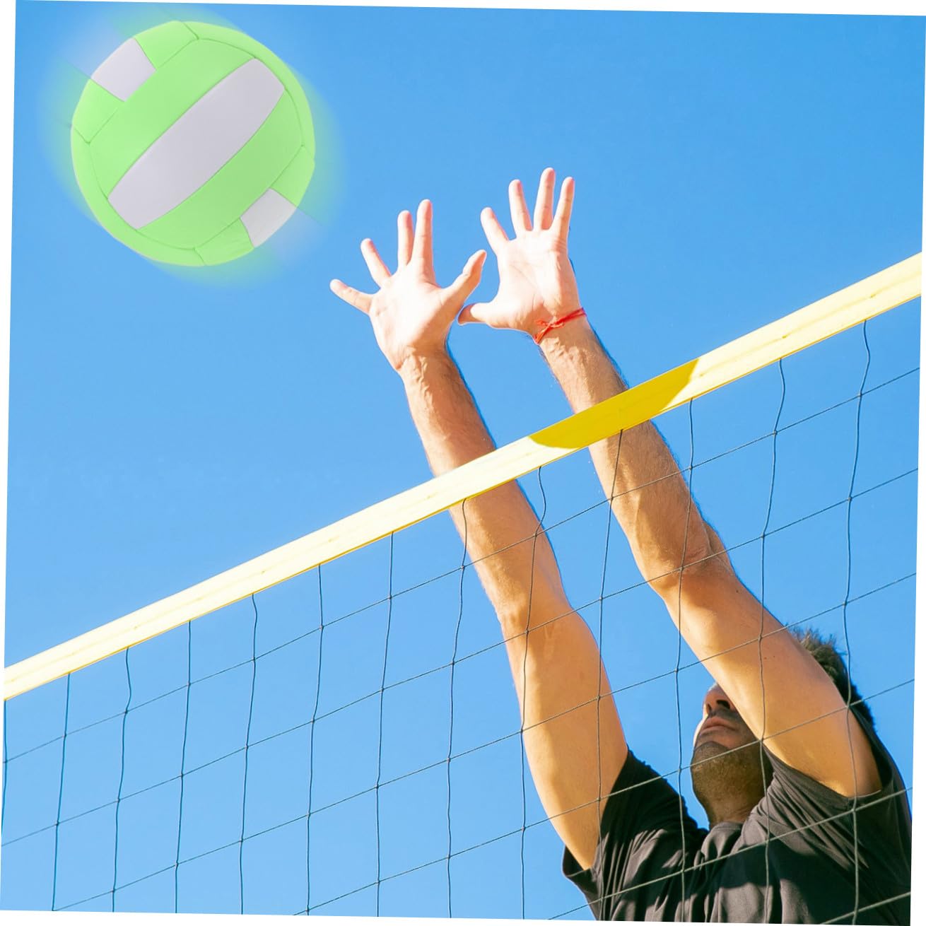 Happyyami 3 Szt. Miękka Siatkówka Miękki Porcja Siatkówka Halowa Halowa Piłka Do Siatkówki Wnętrz Podawać Sportowa Piłka Treningowa Sportowy Sprzęt Treningowy Trener Siatkówki Pcv