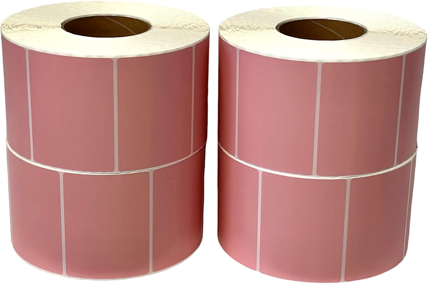 Direct Thermal Labels (4'' x 3'') - Multipurpose Labels for Shipping & Barcodes - 3" Core Compatible w/Zebra & Datamax Printers & More - 2000 Labels/Roll (4 Rolls) (Gray)