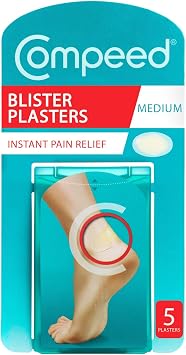 Compeed Blister Relief Pack Plasters - Medium - White