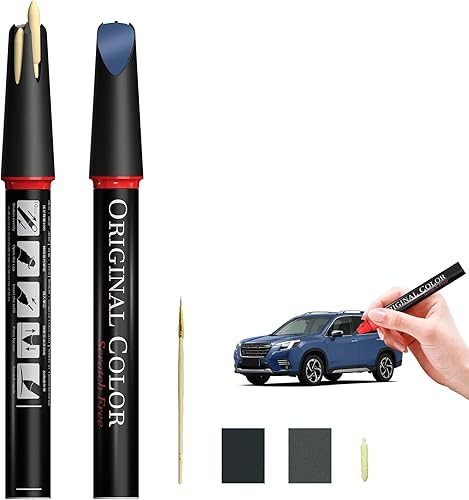 Miniatura 44 de Carhoo SAL Abyss Blue Pearl Compatible con Subaru Exact Match Lápiz de Pintura de Retoque Código: SAL (Abyss Blue Pearl),Código: 202 Negro/Negro