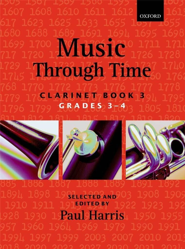 Music through Time Clarinet Book 3 by Paul Harris 9780193571860