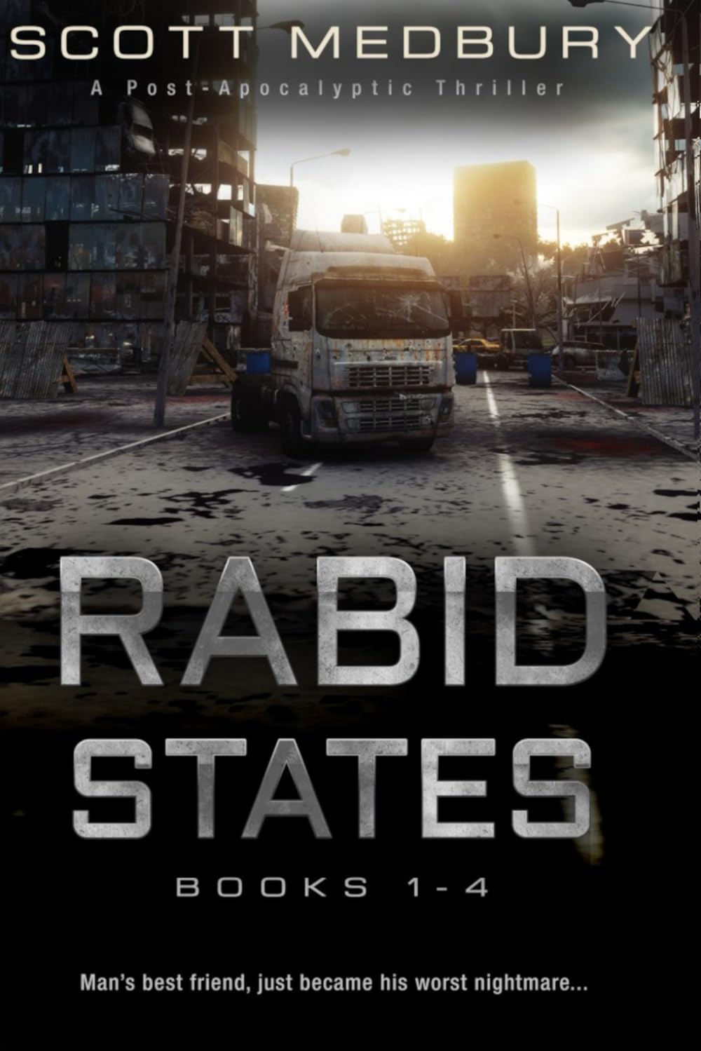 Rabid States: Books 1-4: The Complete Series (America Falls Mega Collections)