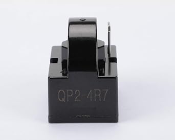 QP2-4R7 PTC Starter Relay (1 Pin) and 6750C-0005P 6750C-0004R 1/2HP Refrigerator Overload Protector KIT, (2 Pieces in Total
