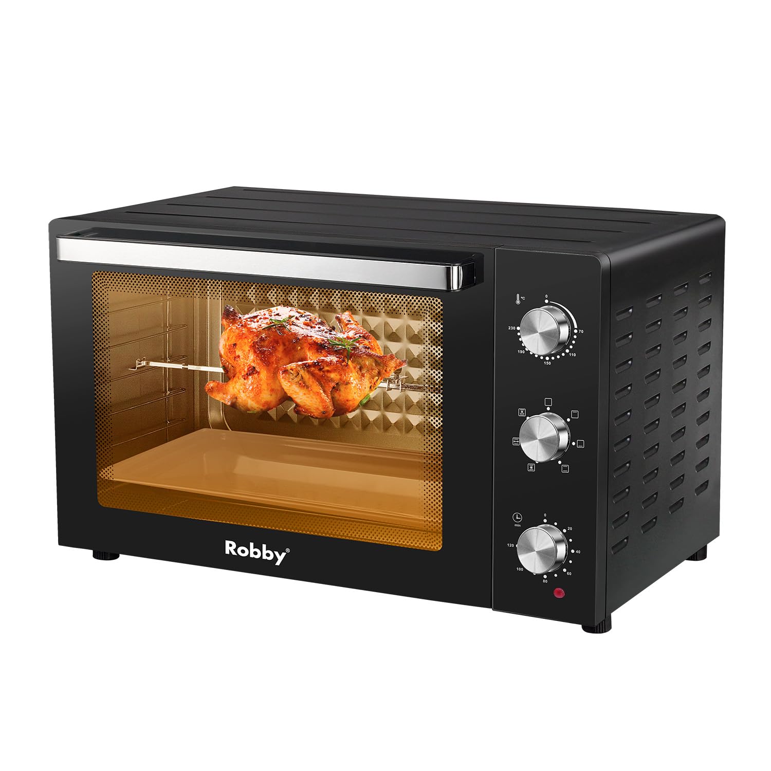 ROMFT80B - ROBBY - Four chaleur tournante 80l 2400w