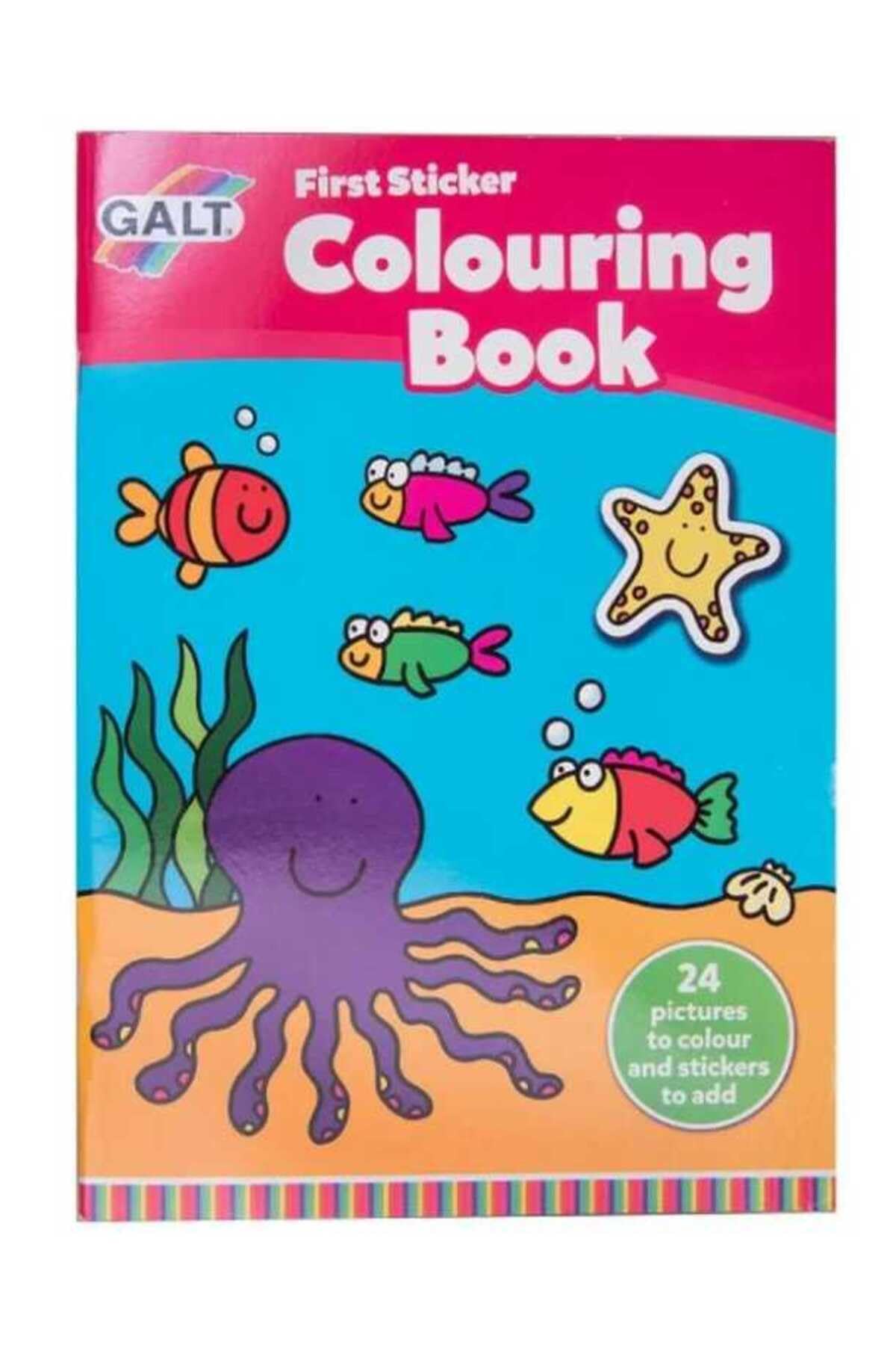 Galt First Sticker Colouring Book