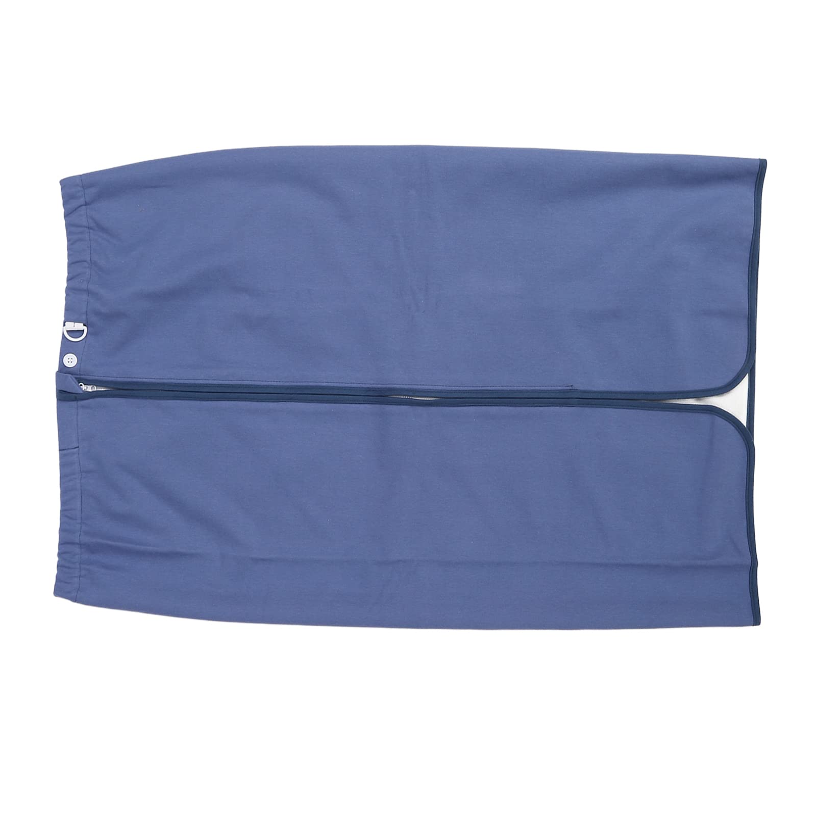 Gonna per Pannolini per Adulti, Materasso per Incontinenza Indossabile Assorbente Impermeabile Riutilizzabile con Cerniera in Cotone per la Casa (XL)