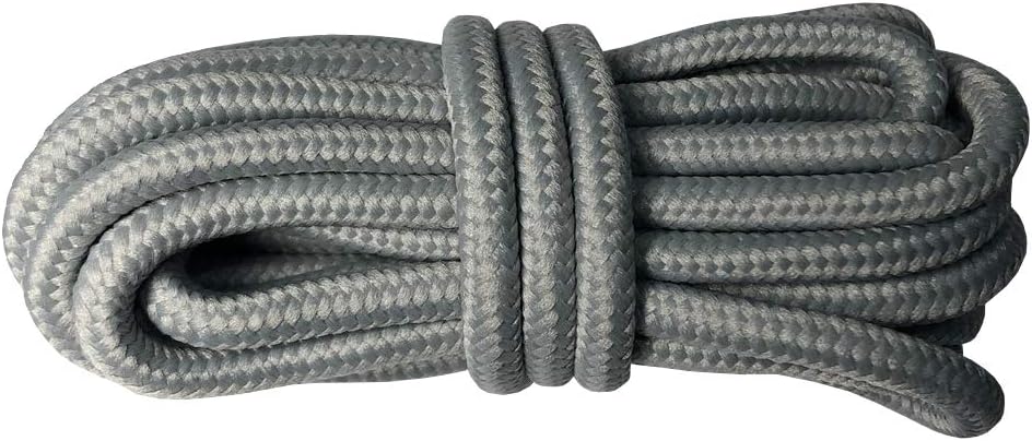 Goodlace 4mm Extra Long Shoealces Round Shoe Laces for Boots 200cm 220cm 240cm