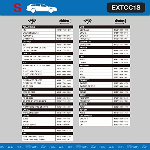 Sumex EXTCC1S Basic Funda Exterior Coche, S