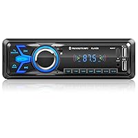 Autoradio Bluetooth,Wistrue Stereo Auto Bluetooth Autoradio 1 DIN FM Radio Auto Lettore