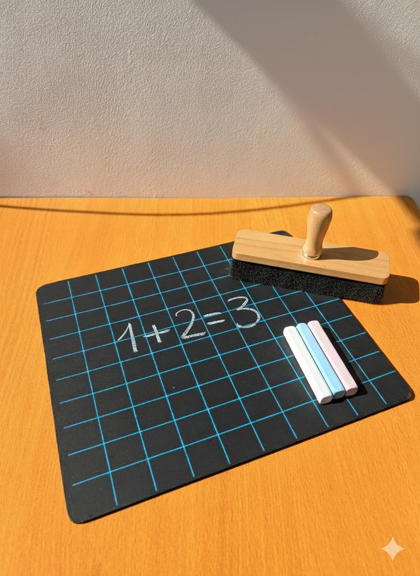 Toodles Learnings Unlocking Creativity: Toodles' Learning Chalkboard & Slate Drawing Pad β Where Lines and Squares Spark Boundless Imagination in Kids 4