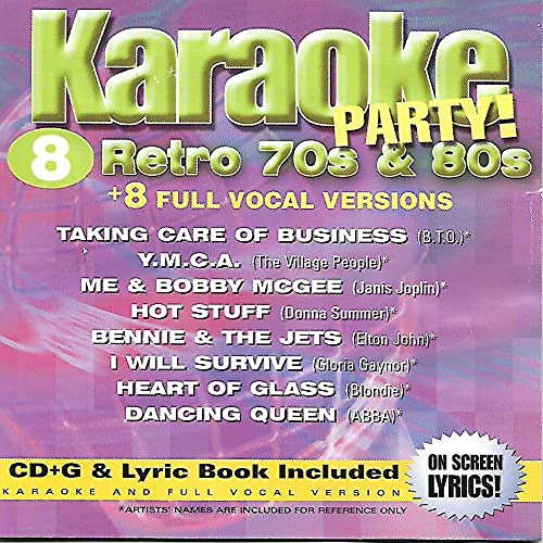 Karaoke Party! 8 Retro 70'S & 80'S [Audio CD]