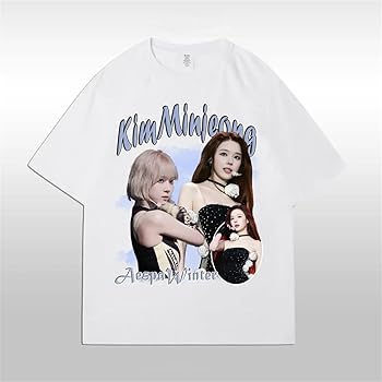 Amazon | [JINZE] AESPA Winter ウィンター Tシャツ エスパ グッズ