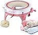 MIAOKE Knitting Machine, 48 Needles King Size Smart Weaving Loom Knitting Round Loom, Smart Knitting Board Rotating Double Knit Loom Machine, DIY Knitting Loom Machines Weaving Loom Kit for Adults