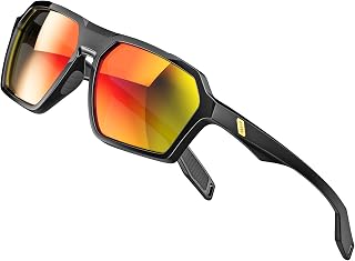 articulo ATTCL Gafas de sol polarizadas para hombre, gafas deportivas casuales con protección UV, marco hexagonal TR90