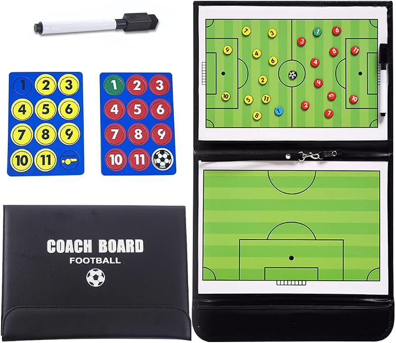 Dantolo Taktikai Tábla Futballhoz Mágneses Edző Tábla Marker Tollal
