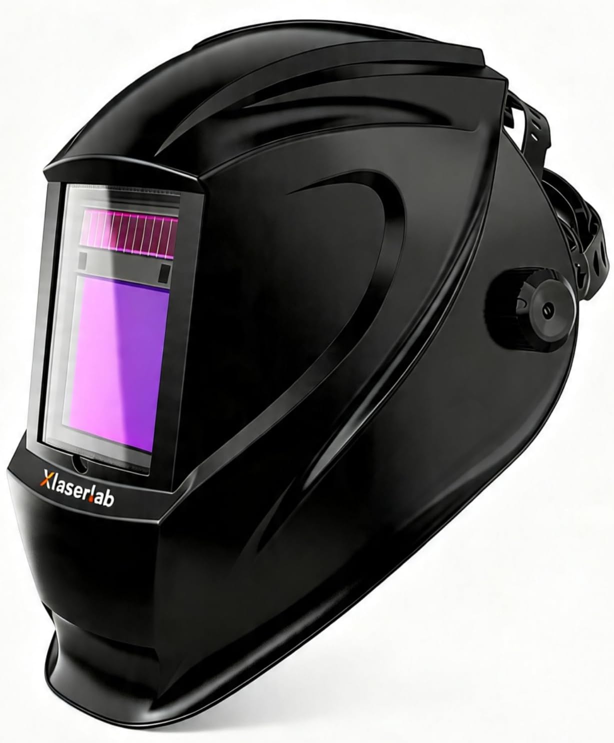 Auto-Darkening Laser Welding Helmet OD8+ – Variable Shade, Large Viewing Area, Adjustable Fit, IR Protection for Laser Welding, Cutting, Cleaning & Marking